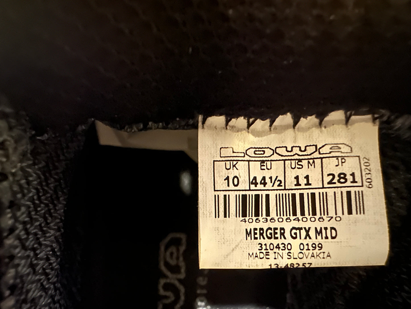 Lowa Hiking Boots Gore-Tex - Made in Slovakia