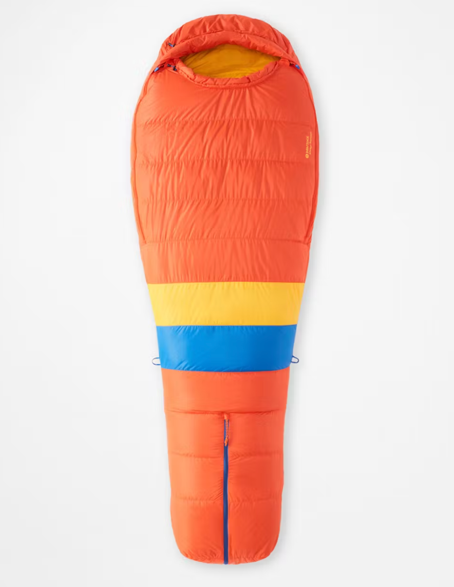 Marmot 40° F Always Summer Down Sleeping Bag - Long, 650 Fill Power, Mummy