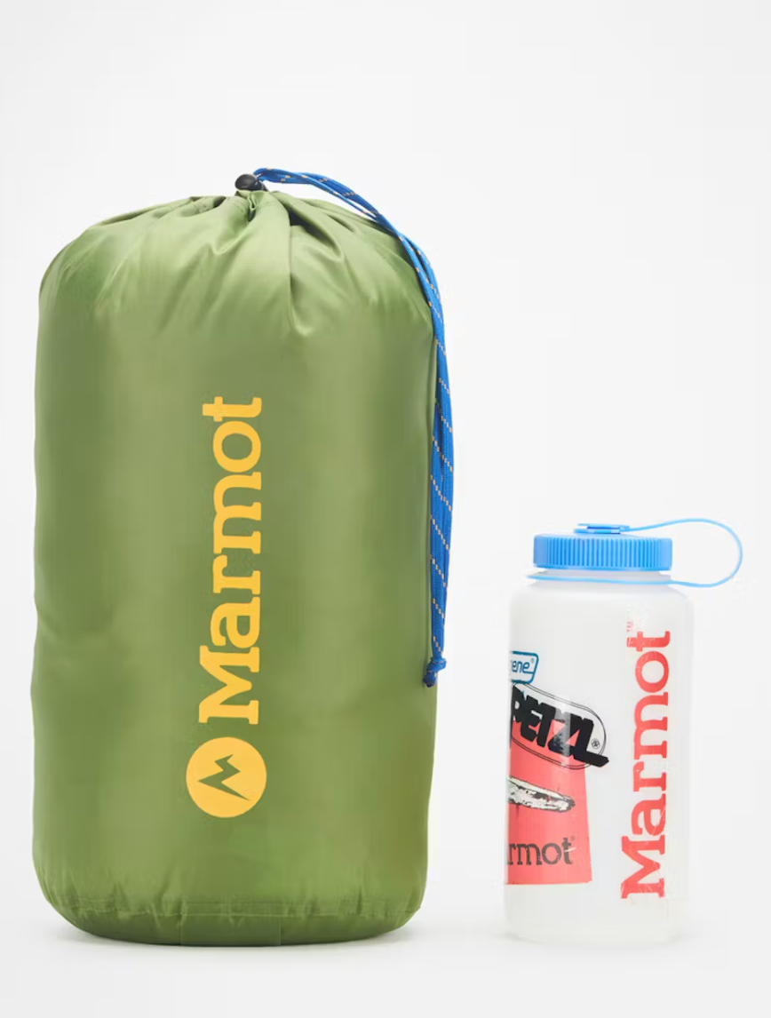 Marmot 40° F Always Summer Down Sleeping Bag - Long, 650 Fill Power, Mummy