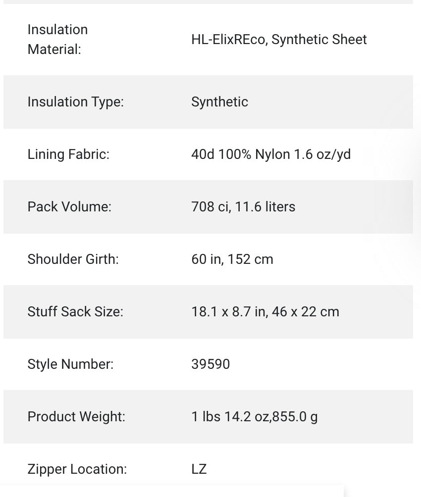 Marmot Trestles Elite Eco 30° Sleeping Bag